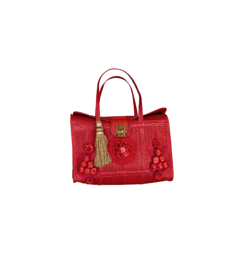 Carlota Lychee Red  Bag