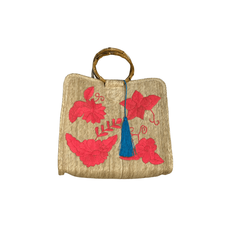 Zinacantan Flowers Bambu Bag